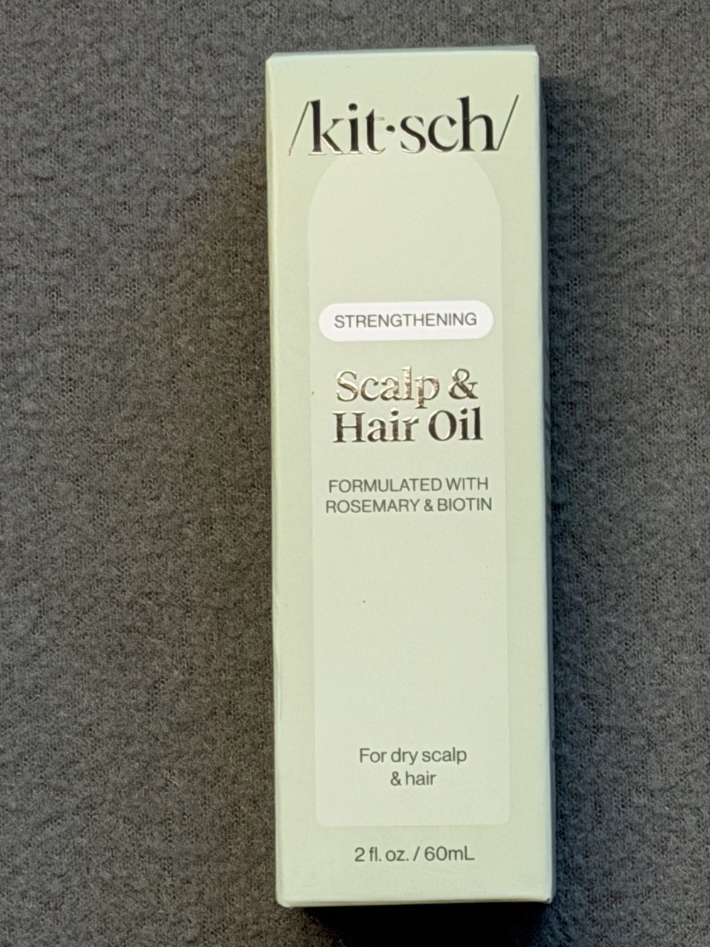 kitsch Strengthening Scalp & Hair Oil - full size 2 oz